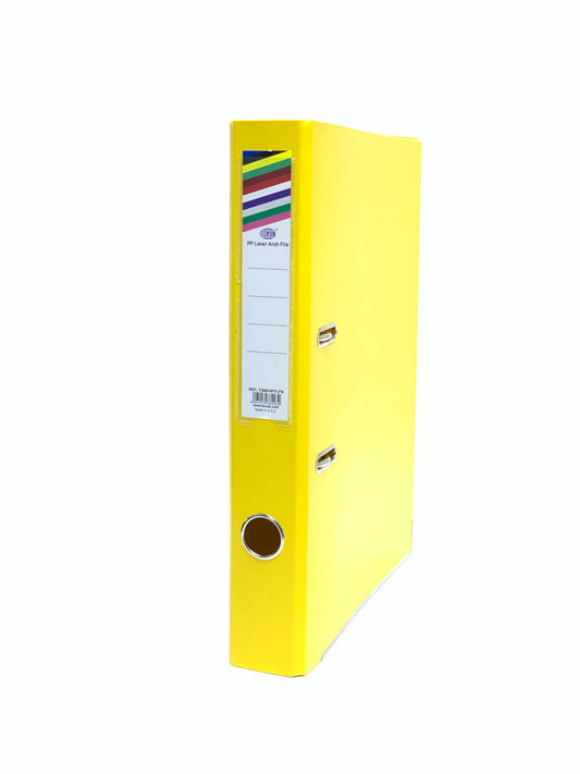 FIS NARROW BOX FILE YELLOW  COLOR  SIZE 21X29.7 CM