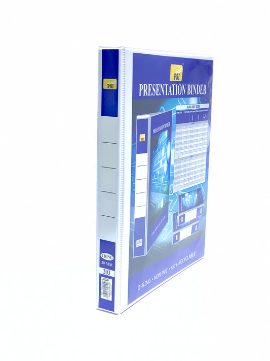 PSI PRESENTATION RING BINDER 30 MM 2 RING