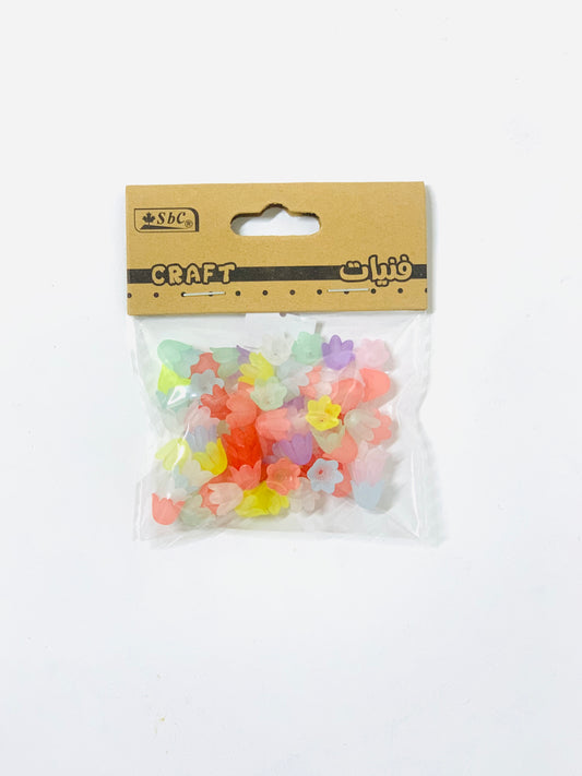 CRAFT FLOWER BEADS