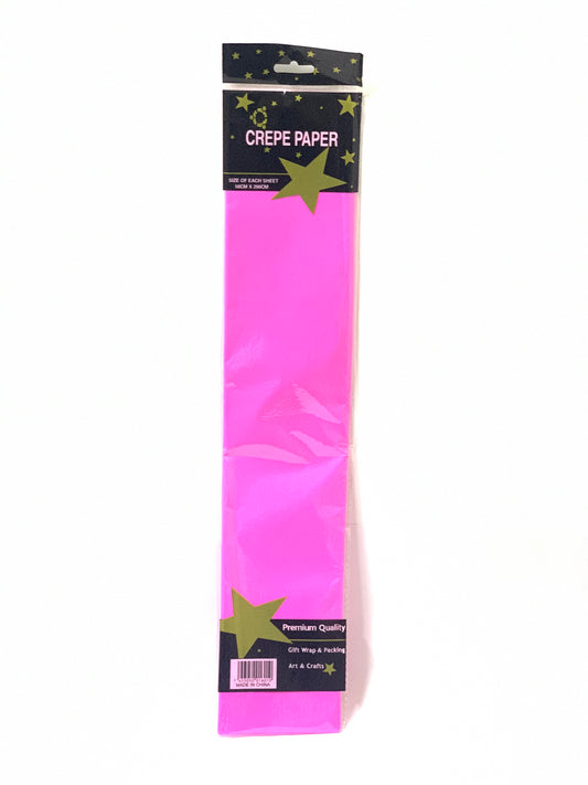 CREPE PAPER PINK  COLOUR