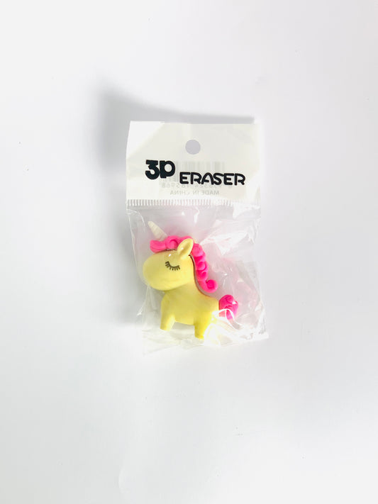 UNICORN 3D HORSE ERASER