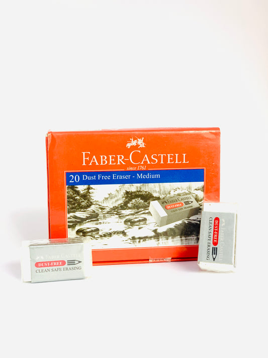 FABER CASTEL DUST FREE ERASER 1X20 PCS