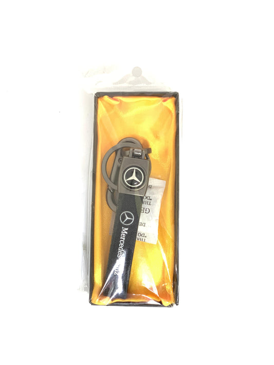 MERCEDES BENZ  LEATHER KEY CHAIN