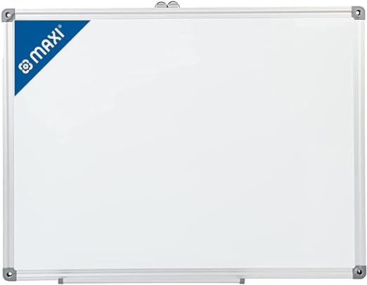 WHITE BOARD 45X60  MAGNETIC SINGLE SIDE