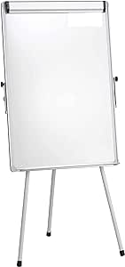 Flip Chart Stand-60cm X 90cm-with White Magnetic Board