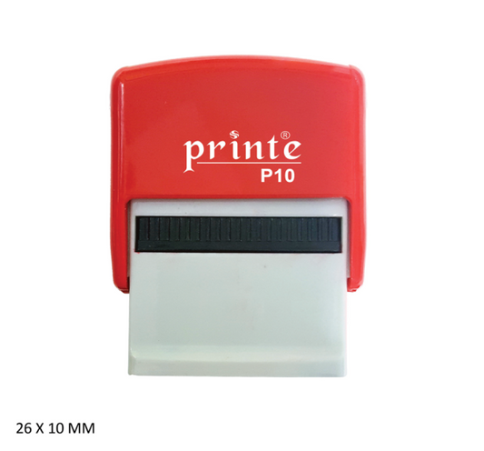 CUSTOMIZE STAMP PRINTE  P10    STAMP 26X10MM