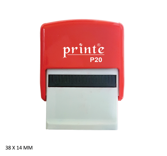 CUSTOMIZE STAMP PRINTE P20    STAMP 38X14 MM