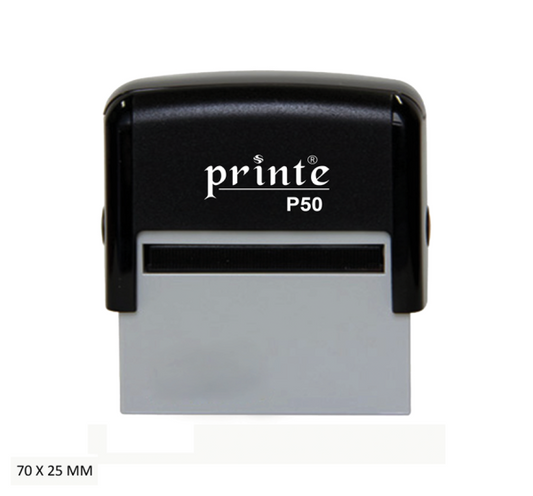 CUSTOMIZE STAMP PRINTE P50   STAMP 70X25 MM