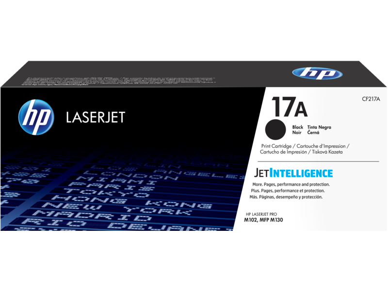 HP 17A Black Original LaserJet Toner Cartridge