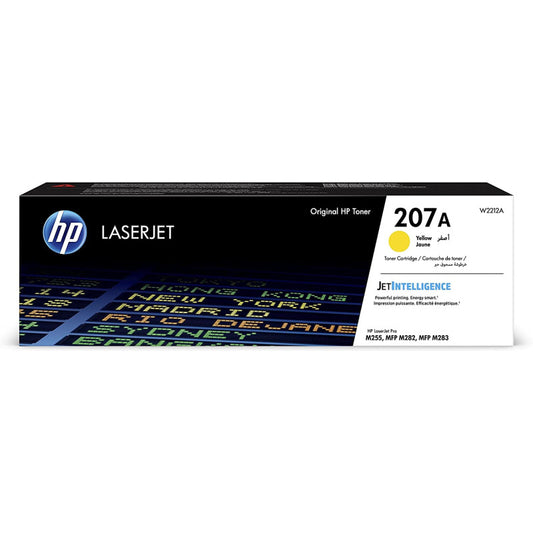 حبر HP 207A أصفر أصلي لطابعات LaserJet