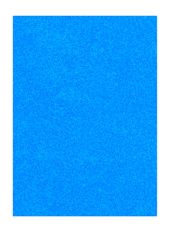 EVA FOAM GLITTER SHEET 50X70 LIGHT BLUE