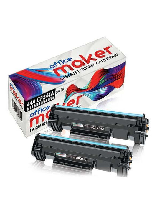 Office Maker 44A CF244A Black LaserJet Toner Cartridge