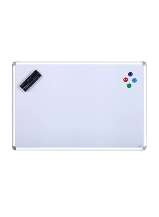 Magnetic White Board, 120 x 240 cm, White