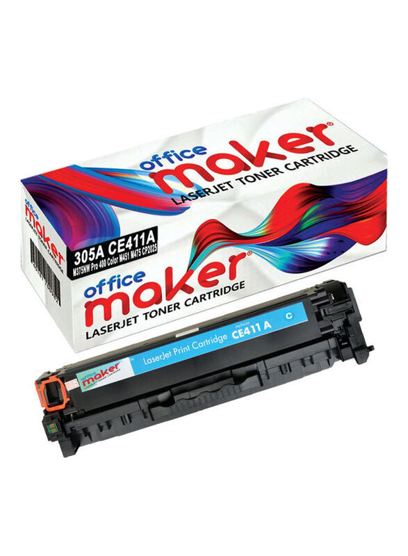 Office Maker CE411A Cyan Toner Cartridge