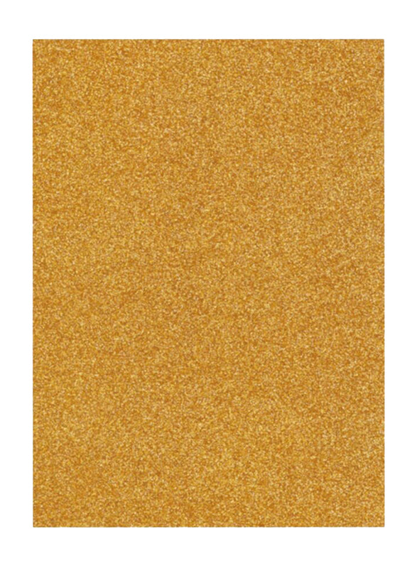 EVA FOAM GLITTER SHEET 50X70 GOLD