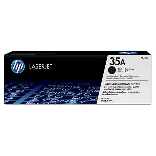 خرطوشة حبر HP 35A LaserJet باللون الأسود