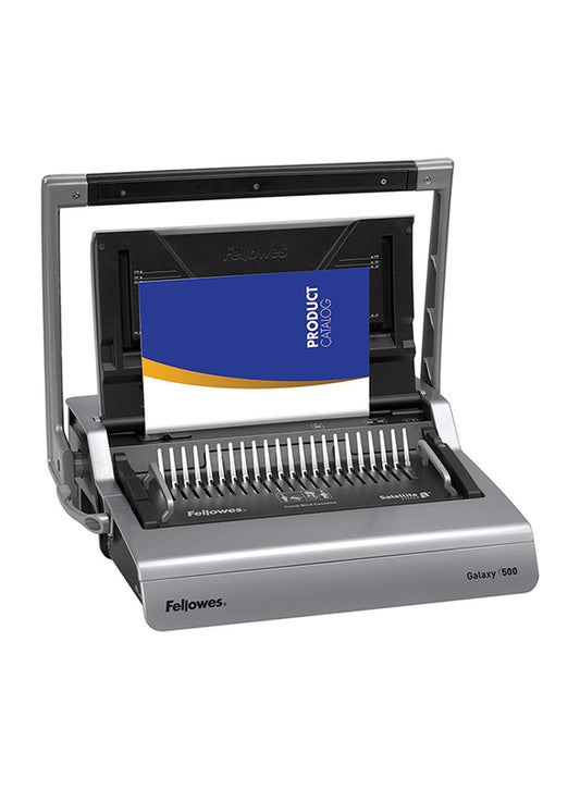 Fellowes Galaxy 500 Comb Binder, Grey/Black