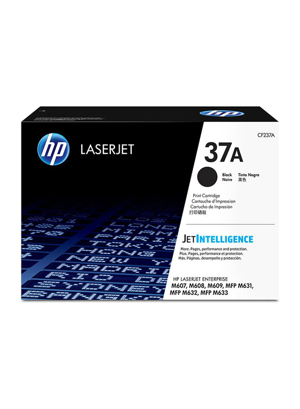 HP 37A Black Laserjet Toner Cartridge