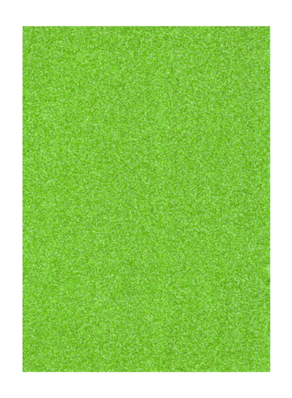 EVA FOAM GLITTER SHEET 50X70 GREEN