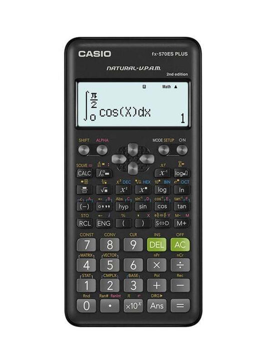 Casio FX-570ES Plus (2nd Edition) Scientific Calculator, Silver