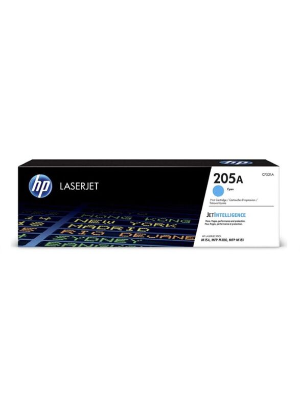 HP 205A  Cyan LaserJet Toner Cartridge