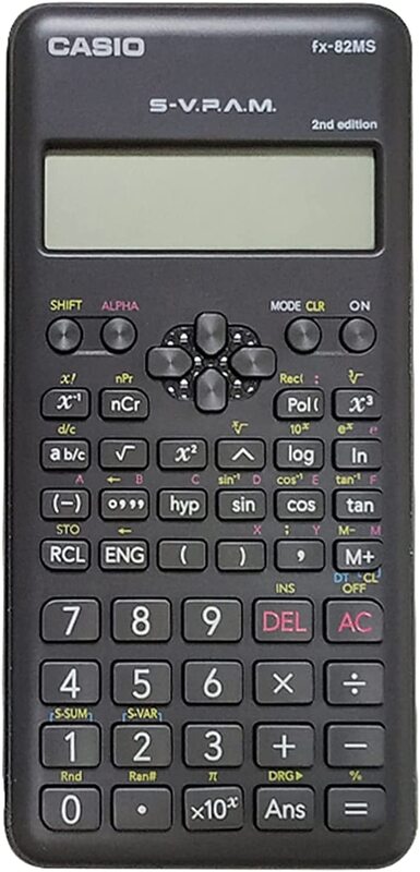 Casio 10+2 Digit Scientific Calculator, FX 82 MS,