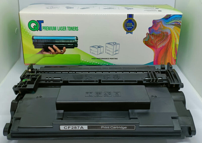 QT Compatible HP Toner CF287A Black