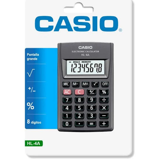 CASIO HL-4A-W CALCULATOR